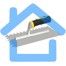 Кельма зубчатая прямоугольная Deli DL509321 280х130мм, зуб 10*10, нержавеющая сталь