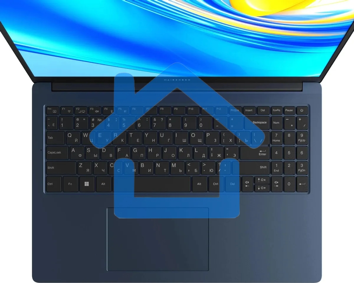 Ноутбук Maibenben Medio M647 M6471SF0HURE3 16