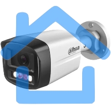 Камера видеонаблюдения IP Dahua DH-IPC-HFW1239TL1P-A-IL-0360B 3.6-3.6мм цв. корп.:белый