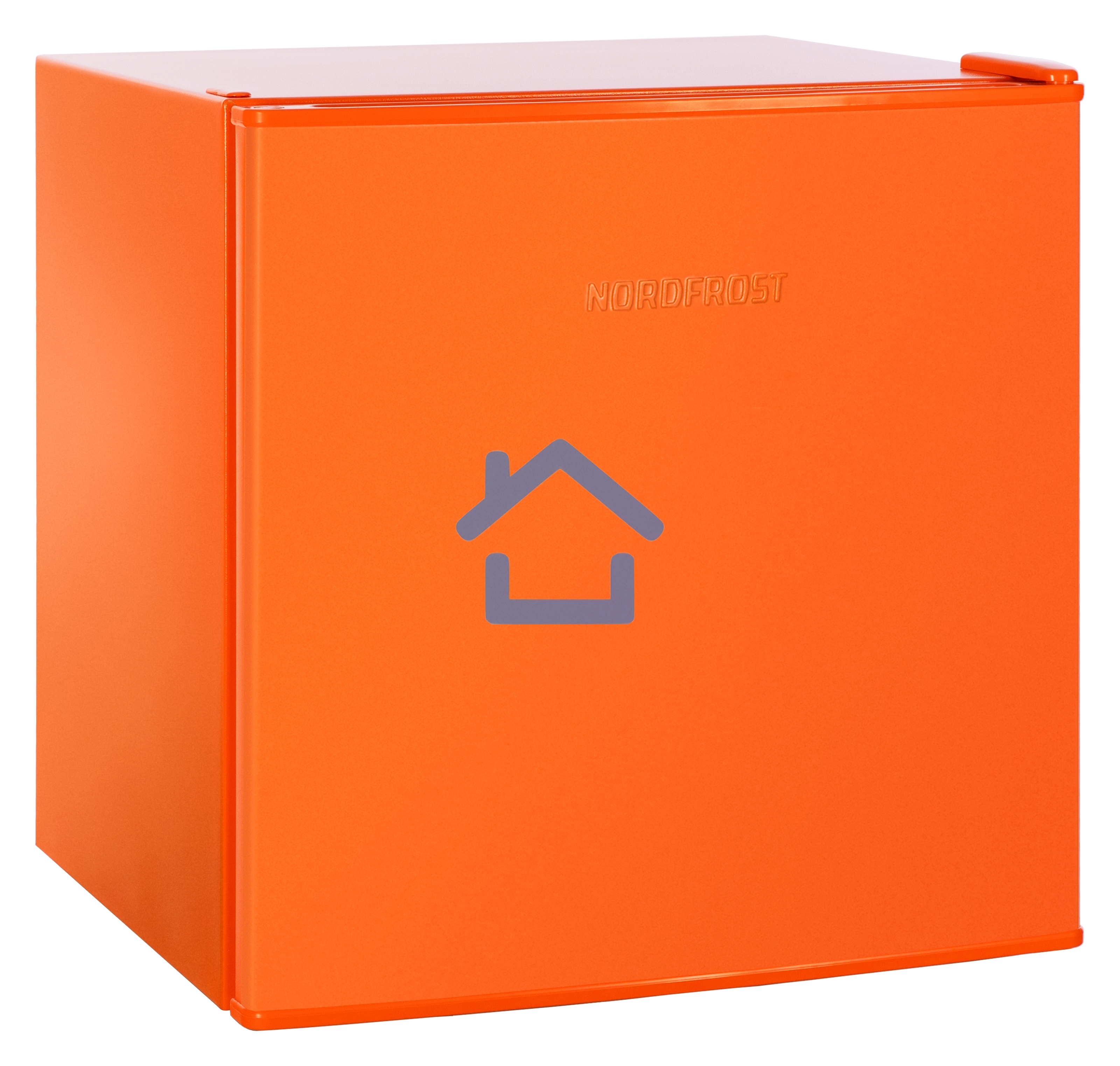 Холодильник Nordfrost ORANGE NR 402 OR оранжевый однокамерный 49/11 морозилка сверху