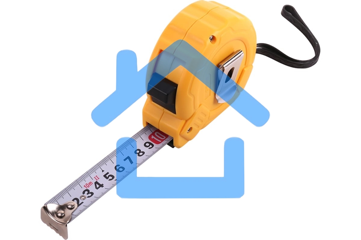Рулетка Deli DL9010B 10м*25мм Метрическая. Корпус ударопрочный, компактный.