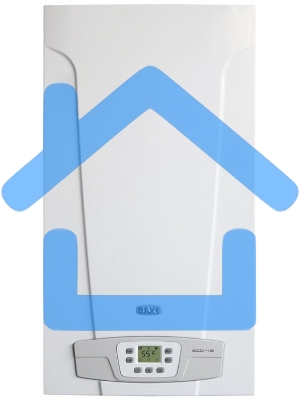 Котел газовый настенный компактный BAXI ECO-4S 1.24 F