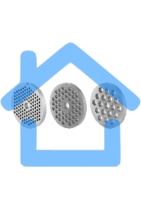 Мясорубка электрическая DELTA LUX DE-600M черный нерж