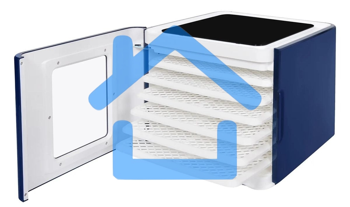 Сушилка для овощей и фруктов StarWind SFD6430, синий, 6 поддонов