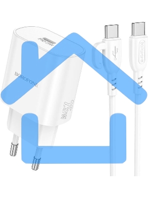 Сетевое зарядное устройство BOROFONE (6941991112270) BA82Aaa 1Type-C 3.0A QC3.0 PD 25W