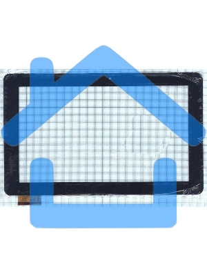 Сенсорное стекло (тачскрин) FPC017H V2.0, черное