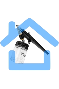 Аэрограф с нижним бачком AB2, 0,8 мм, 22 мл, 11 л/мин Denzel