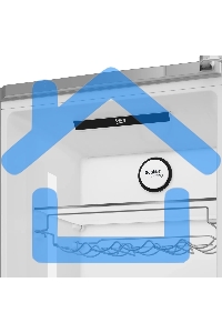 Холодильник Beko B5RCNK403ZXBR антрацит двухкамерный 257/100 л морозилка снизу, No Frost