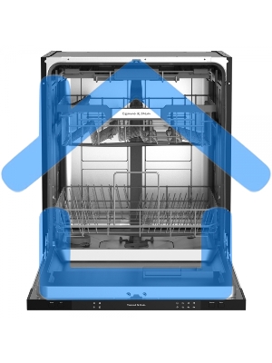 Встраиваемая посудомоечная машина Zigmund & Shtain DW 309.6, черный, 59.6 см, 14 компл., 49 дБ, класс A++