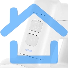 Пылесос ручной Kitfort КТ-5277, 250Вт, белый/белый