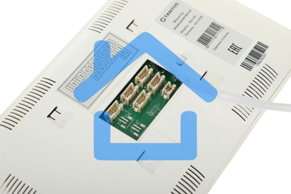 Видеодомофон Tantos Mia HD, белый, 00-00162133