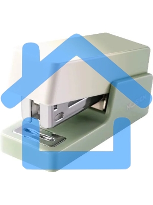 Степлер мини Deli NS083AGREEN Nusign 24/6 26/6 (12 листов) зеленый 40 скоб, металл/пластик