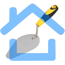 Кельма (мастерок) Deli DL509217 нержавеющая сталь, длина рабочей части 175мм, форма 