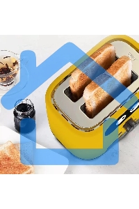 Тостер Kitfort КТ-4093-1 870Вт желтый