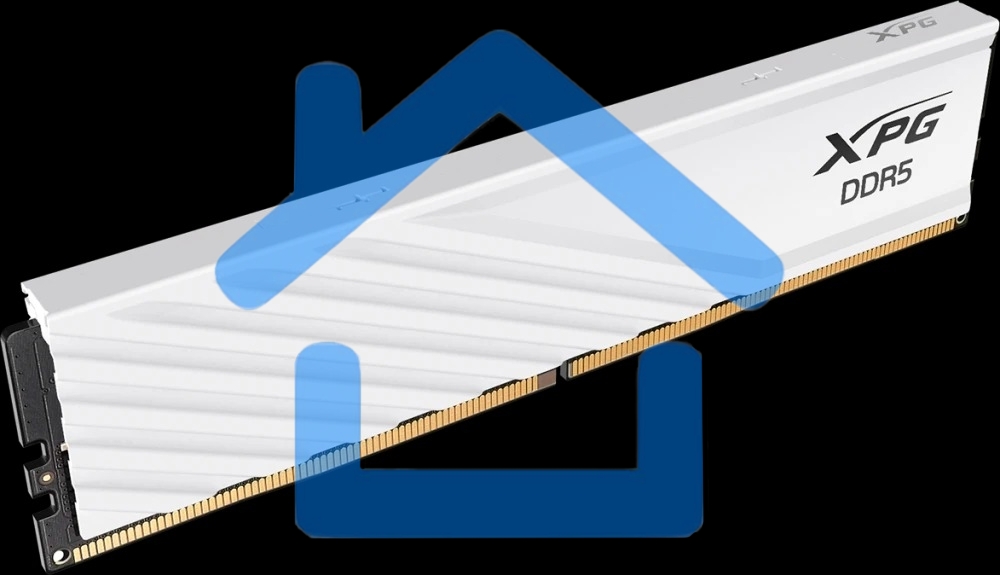 Оперативная память XPG Lancer Blade, DDR5, 32Gb (2x16Gb), 6000MHz, CL34, DIMM, с радиаторами, белый