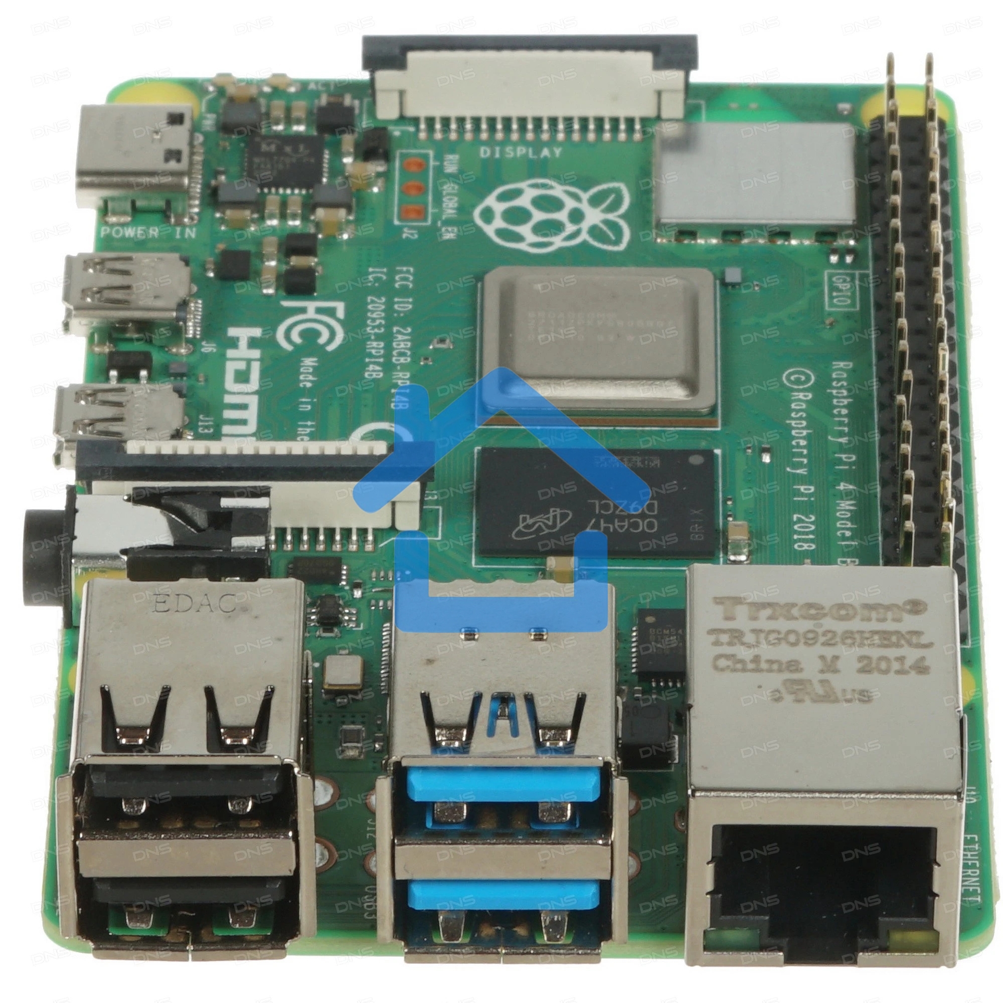 Микрокомпьютер Raspberry Pi 4 Model B 8GB