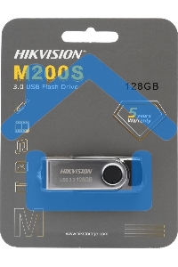 Флешка USB 128 Gb Hikvision Flash USB USB 3.0 (ЮСБ брелок для переноса данных) HS-USB-M200S/128G/U3 (070917)