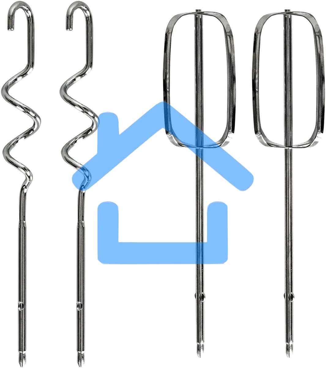 Миксер SUPRA MXS-591 500 Вт, 6 скоростей, режим Турбо, насадки для взбивания яиц и крема, насадки для замеса тяжелого теста, корпус металл/пластик, черный)