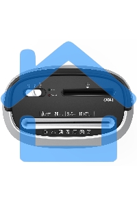 Уничтожитель бумаг Deli E9948, Shred capacity: 10 sheets; Shred size: 5*38мм; Security level: 3