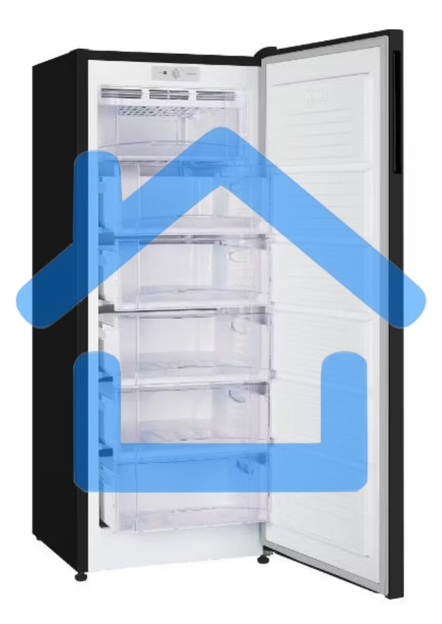 Морозилка Nordfrost DF 265 BAP, черный, 210л, 5 ящиков