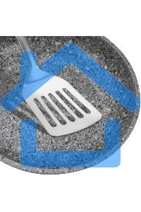 Сковорода Rondell Granit Carrara RDA-1845, 26см, без крышки, серый