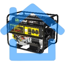 Электрогенератор бензиновый Huter DY6500LX, 5.5 кВт, 71 дБ, 74 кг
