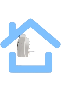 Тепловентилятор Rexant 60-0033, белый, 2000 Вт, 20 м2, термостат