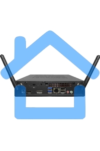 Компьютер IRU Опал 313 slim i3 10100 (3.6) 8Gb SSD256Gb UHDG 630 Free DOS GbitEth 120W черный (2057725)