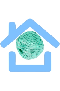 Шпагат полипропиленовый Сибртех 93980 1200 текс, 1,7 мм, L 110 м, Россия, зеленый