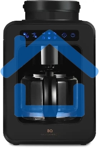 Кофеварка капельная BQ CM7000 Black-Rose Gold со встроенной кофемолкой, исп. кофе - молотый/зерновой, 0.6 л, 600 Вт.