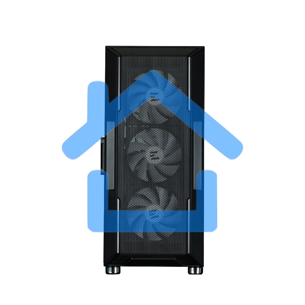 Компьютерный корпус ZALMAN I3 NEO ARGB черный, ATX, черный, FRONT MESH, WINDOW, 2x3.5