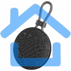 Портативная колонка круглая HOCO BS60, черный