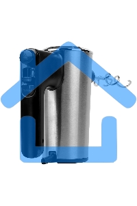 Миксер Centek CT-1101 черный/серебристый