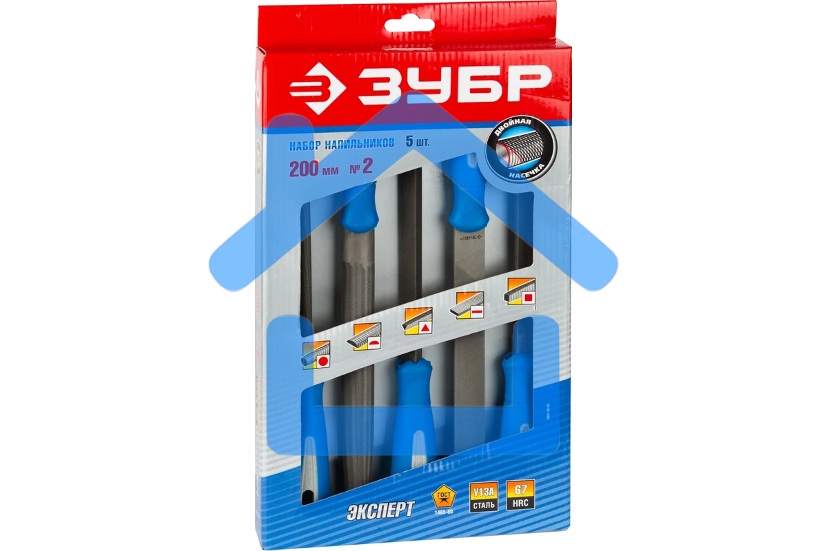 Ручной инструмент Набор ЗУБР: Напильники 