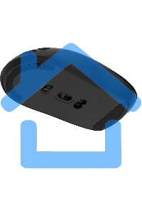 Мышь беспроводная Acer Nitro OMR404 черный, 6400 dpi, радиоканал, Bluetooth, USB, кнопки - 6