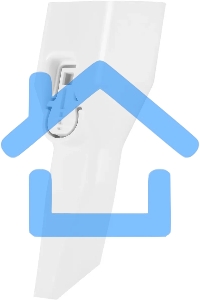 Пылесос ручной Hyundai HYV-S5550 400Вт белый/серебристый