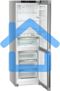 Холодильник Liebherr CNSFD 5203-22 001 серебристый двухкамерный 225/94 л морозилка снизу, No Frost