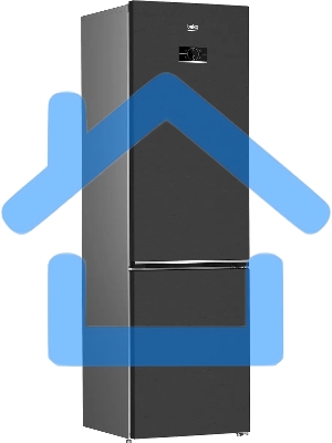 Холодильник Beko B5RCNK403ZXBR антрацит двухкамерный 257/100 л морозилка снизу, No Frost