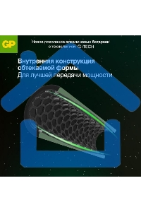 Батарейка GP 24AA21RA-2CRS4 96/384