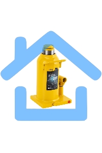 Домкрат бутылочный гидравлический Deli DQ71020 макс.грузоподъемность 20 т