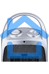 Тепловентилятор Oasis KS-15 серый, 1500 Вт, 20 м2