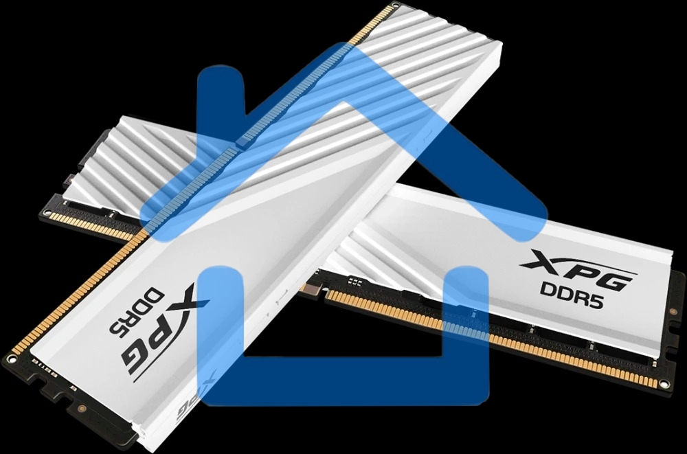 Оперативная память XPG Lancer Blade, DDR5, 32Gb (2x16Gb), 6000MHz, CL34, DIMM, с радиаторами, белый