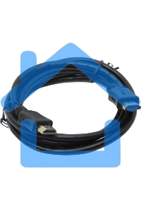 Кабель HDMI C-HM-HM-1.8M Wize, 1.8 м, v.2.0, 19M/19M, позол.разъемы, экран, черный, пакет