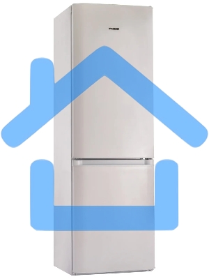 Холодильник Pozis RK FNF-170 белый глянц. двухкамерный 220/94 л морозилка снизу