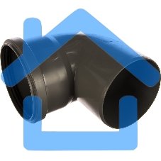 Отвод (полипропилен) 110x87,5град.