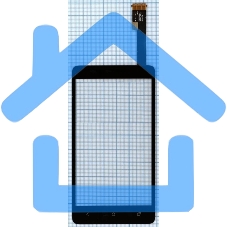 Сенсорное стекло (тачскрин) для HTC One SU T528w, черное