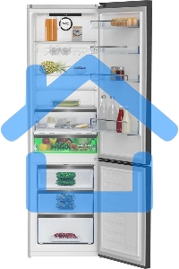 Холодильник Beko B5RCNK403ZXBR антрацит двухкамерный 257/100 л морозилка снизу, No Frost