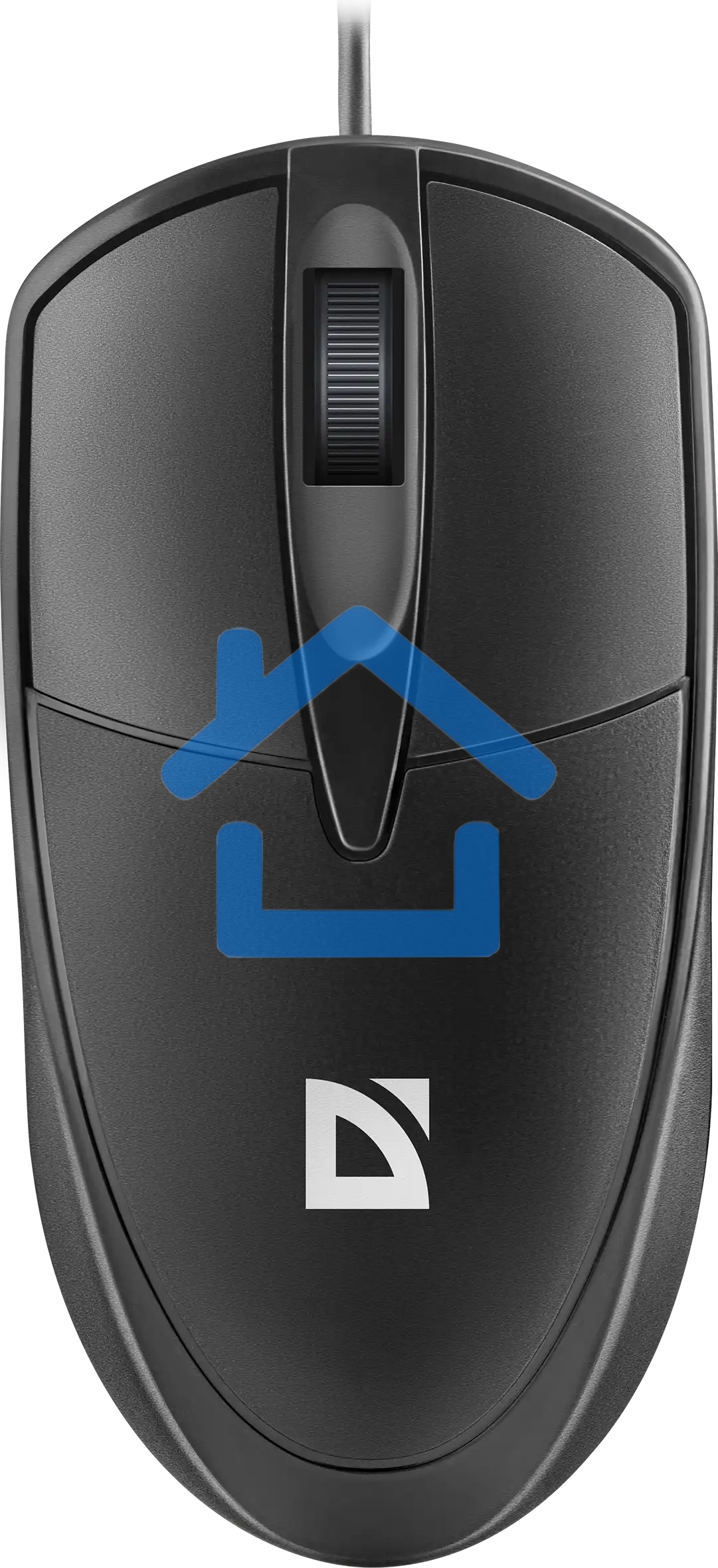 Мышь проводная Defender Trace MB-989 черный, 1000 dpi, USB, кнопки - 3
