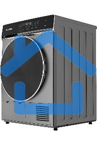 Сушильная машина Hyundai DFE8401 темно-серый, 8 кг, сушка - тепловой насос, программ - 15, 60 x 84.5 x 65 см