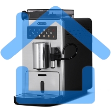 Кофемашина автоматическая BQ CM9003 серебристый/черный, исп. кофе - зерновой, 2 л, 1450 Вт, 15 бар